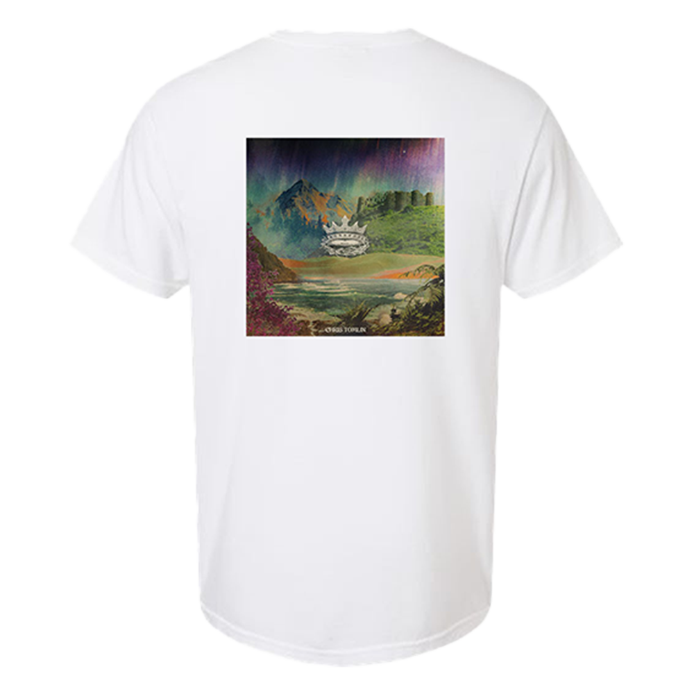The King Is Still The King Official White Album T-shirt back